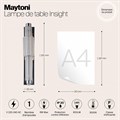 Бра Maytoni Verticale MOD308WL-L9CG3K - фото 4584423