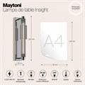 Бра Maytoni Verticale MOD308WL-L9CH3K - фото 4584430