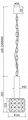 Подвесной светильник Maytoni Rock Me MOD027PL-01BS - фото 4584647