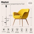Подвесной светильник Maytoni Fad MOD070PL-L18B3K - фото 4584776