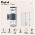 Светильник на штанге Maytoni Bronx O576WL-02GR - фото 4585096
