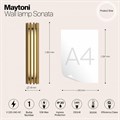 Накладной светильник Maytoni Sonata MOD410WL-L12BS3K - фото 4585278