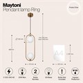 Подвесной светильник Maytoni Ring MOD013PL-02BS1 - фото 4586456