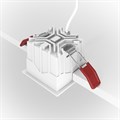 Встраиваемый светильник Maytoni Alfa DL043-01-10W3K-D-SQ-WB - фото 4586792
