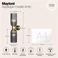 Бра Maytoni Modern 2 MOD302WL-02GR - фото 4587025