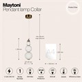 Подвесной светильник Maytoni Collar P069PL-L16G3K - фото 4587152