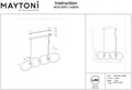 Подвесной светильник Maytoni Node MOD165PL-L40B3K - фото 4588134