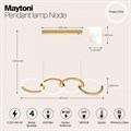 Подвесной светильник Maytoni Node MOD165PL-L40G3K - фото 4588139