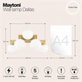 Бра Maytoni Dallas MOD547WL-05BS - фото 4588247