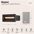 Встраиваемый светильник Maytoni Bosca O045SL-L5B3K - фото 4588831