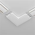 Соединитель угловой L-образный для треков накладных Maytoni Accessories for tracks Radity TRA084CL-11W - фото 4589472
