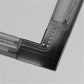Соединитель угловой L-образный для треков встраиваемых Maytoni Accessories for tracks Radity TRA084CL-12B - фото 4589475