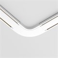 Соединитель угловой L-образный для треков накладных Maytoni Accessories for tracks Radity TRA084CR-11W - фото 4589488