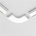 Соединитель угловой L-образный для треков накладных Maytoni Accessories for tracks Radity TRA084CR-11W - фото 4589489