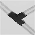 Соединитель T-образный для треков накладных Maytoni Accessories for tracks Radity TRA084CT-11B - фото 4589492