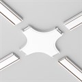 Соединитель X-образный для треков накладных Maytoni Accessories for tracks Radity TRA084CX-11W - фото 4589528