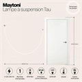 Подвесной светильник Maytoni Tau MOD146PL-L40G3K - фото 4590177