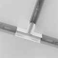 Соединитель T-образный для треков накладных Maytoni Accessories for tracks Gravity TRA010CT-41W - фото 4591282