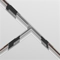 Соединитель T-образный для треков встраиваемых Maytoni Accessories for tracks Exility TRA034CT-42W - фото 4591341