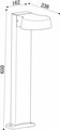 Наземный высокий светильник Maytoni Share O443FL-L12GF3K - фото 4593629