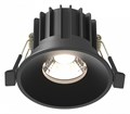 Встраиваемый светильник Maytoni Round DL058-12W-DTW-B - фото 4595991