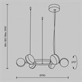 Подвесная люстра Maytoni Mind MOD299PL-L60BC3K - фото 4597838