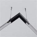 Соединитель угловой L-образный для треков накладных Maytoni Accessories for tracks Exility TRAM034CL-R-41B - фото 4598012
