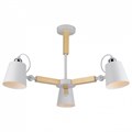 Люстра на штанге Arte Lamp Oscar A7141PL-3WH - фото 4606541