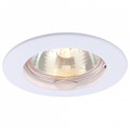 Встраиваемый светильник Arte Lamp Basic A2103PL-1WH - фото 4607910