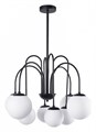 Люстра на штанге Arte Lamp Mebsuta A1675LM-8BK - фото 4610421