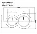 Накладной светильник Velante 468 468-071-01 - фото 4625145