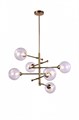 Люстра на штанге Freya Maddison FR5115PL-06BZ - фото 4637811