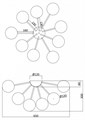 Потолочная люстра Freya Alexis FR5120CL-09G - фото 4637832