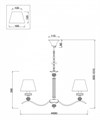 Подвесная люстра Freya Alessandra FR2016PL-05BZ - фото 4638116