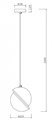 Подвесной светильник Freya Element FR5181PL-01CH - фото 4638689