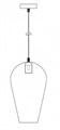 Подвесной светильник Freya Jiffy FR5188PL-01B1 - фото 4638701