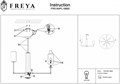 Люстра на штанге Freya Agnes FR5184PL-08BS - фото 4638805