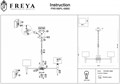 Подвесная люстра Freya Lino FR5186PL-06BS - фото 4638838
