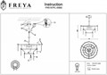 Подвесная люстра Freya Sophia FR5197PL-05BS - фото 4639003