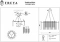 Подвесная люстра Freya Ottimo FR5198PL-06CH - фото 4639006