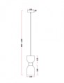 Подвесной светильник Freya Savia FR5203PL-01CH - фото 4639368
