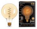 Лампа светодиодная Gauss LED Filament Flexible E27 6Вт 2400K 158802008 - фото 4641132