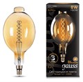 Лампа светодиодная Gauss LED Vintage Filament Flexible E27 8Вт 2400K 152802008 - фото 4641226