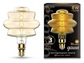 Лампа светодиодная Gauss LOFT Led Vintage Filament Flexible E27 8Вт 2400K 161802008 - фото 4641229