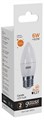 Лампа светодиодная Gauss Led Elementary Candle E27 6Вт 3000K 33216 - фото 4641451 Лампа светодиодная Gauss Led Elementary Candle E27 6Вт 3000K 33216 - фото 4641451