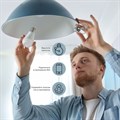 Лампа светодиодная с управлением через Wi-Fi Gauss Smart Home E27 8.5Вт 2700-6500K 1170112 - фото 4641608 Лампа светодиодная с управлением через Wi-Fi Gauss Smart Home E27 8.5Вт 2700-6500K 1170112 - фото 4641608