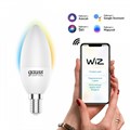 Лампа светодиодная с управлением через Wi-Fi Gauss Smart Home E14 5Вт 2700-6500K 1110112 - фото 4641645 Лампа светодиодная с управлением через Wi-Fi Gauss Smart Home E14 5Вт 2700-6500K 1110112 - фото 4641645