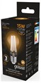 Лампа светодиодная Gauss Filament E27 15Вт 2700K 102902115 - фото 4642055 Лампа светодиодная Gauss Filament E27 15Вт 2700K 102902115 - фото 4642055
