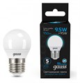 Лампа светодиодная Gauss Шар E27 9.5Вт 6500K 105102310 - фото 4642632 Лампа светодиодная Gauss Шар E27 9.5Вт 6500K 105102310 - фото 4642632