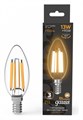 Лампа светодиодная Gauss Filament E14 13Вт 2700K 103801113 - фото 4643343
